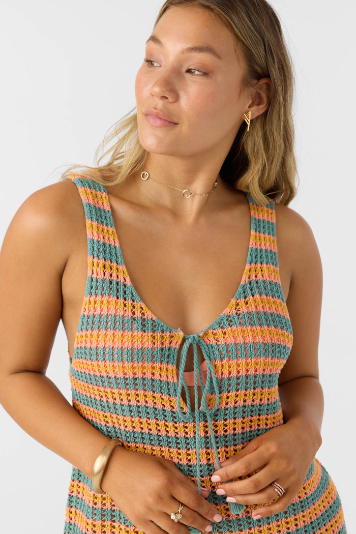 Ryan Stripe Mini Cover-Up Dress - Multi Clr | O'Neill
