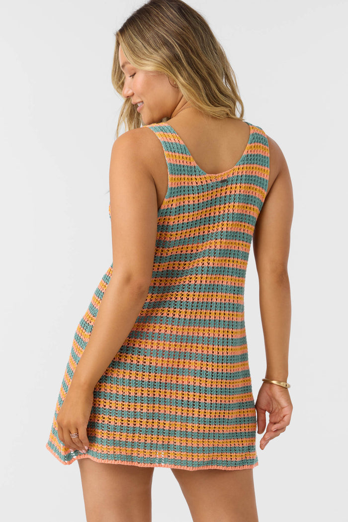 Ryan Stripe Mini Cover-Up Dress -  | O'Neill