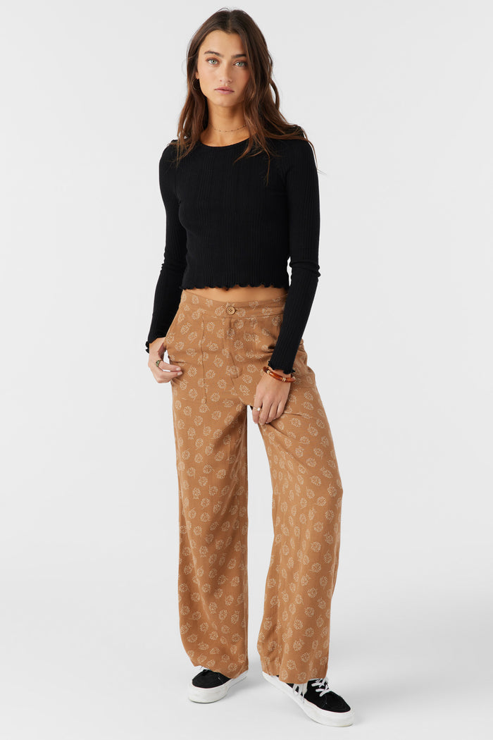 Rylan Valley Floral Beach Pants - Tobacc Brw | O'Neill