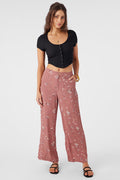 Rylan Venus Ditsy Wide Leg Pants - Burlwood | O'Neill