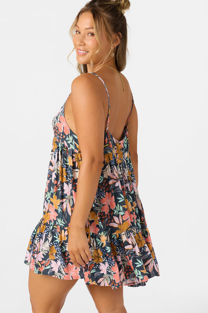 Saltwater Essentials Rilee Printed Dress - Slate | O'Neill