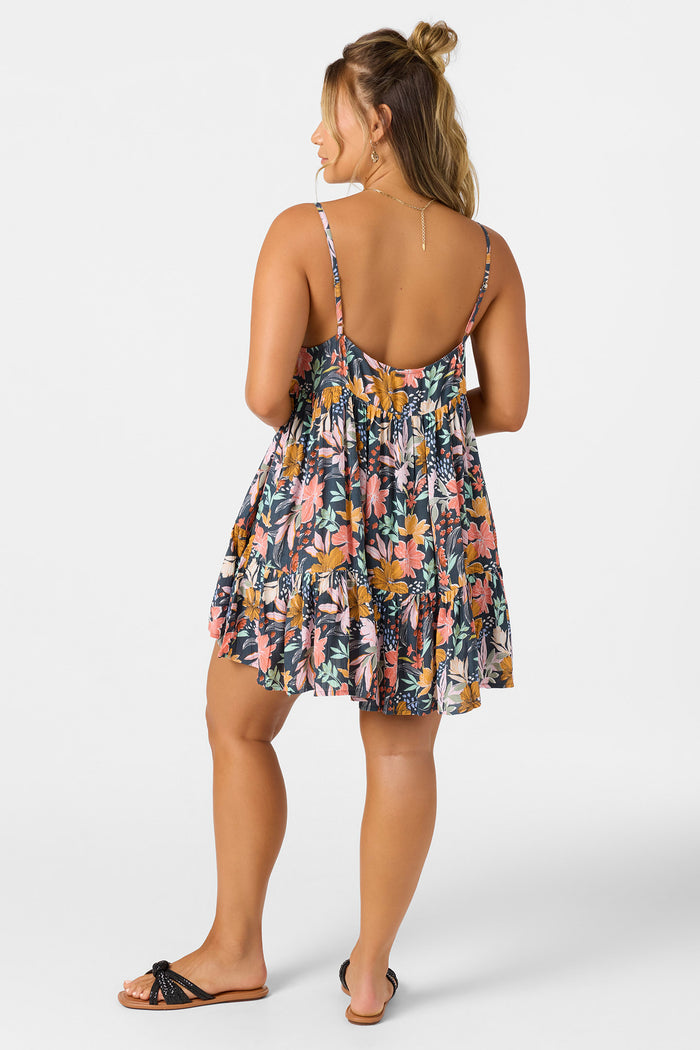 Saltwater Essentials Rilee Printed Dress - Slate | O'Neill