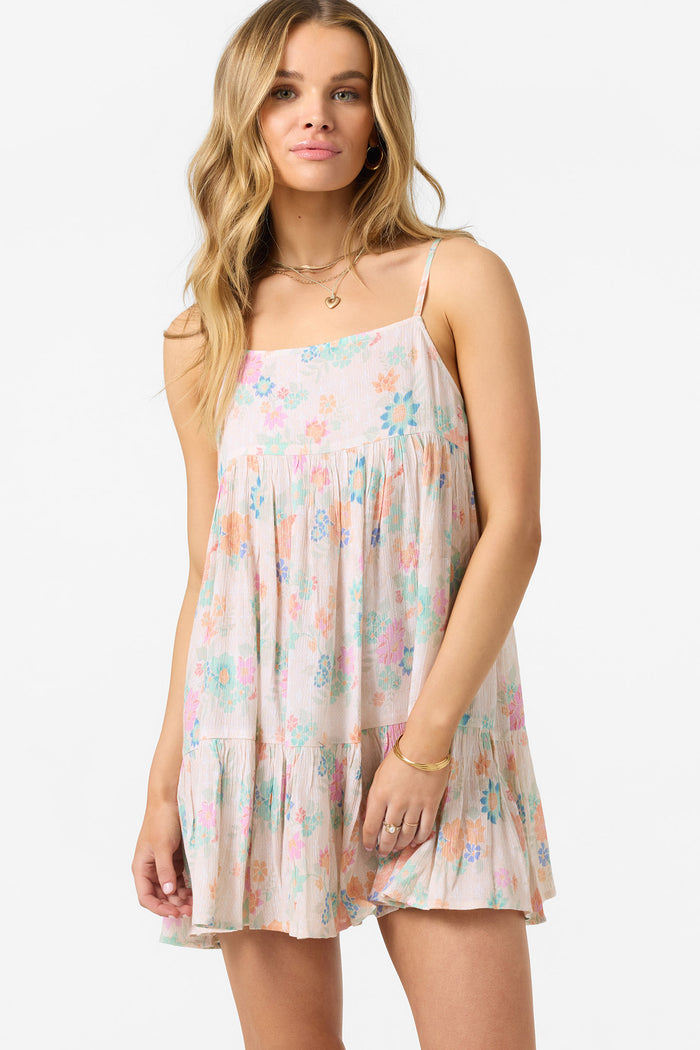 Saltwater Essentials Rilee Printed Mini Cover-Up Dress - Multi Clr | O'Neill