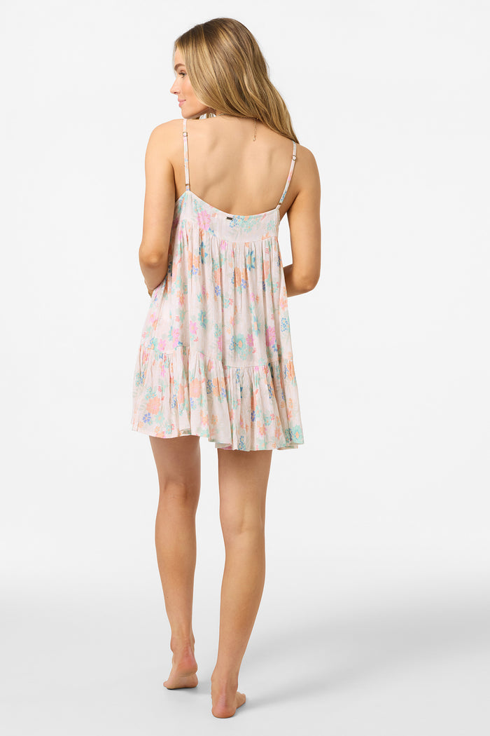 Saltwater Essentials Rilee Printed Mini Cover-Up Dress - Multi Clr | O'Neill