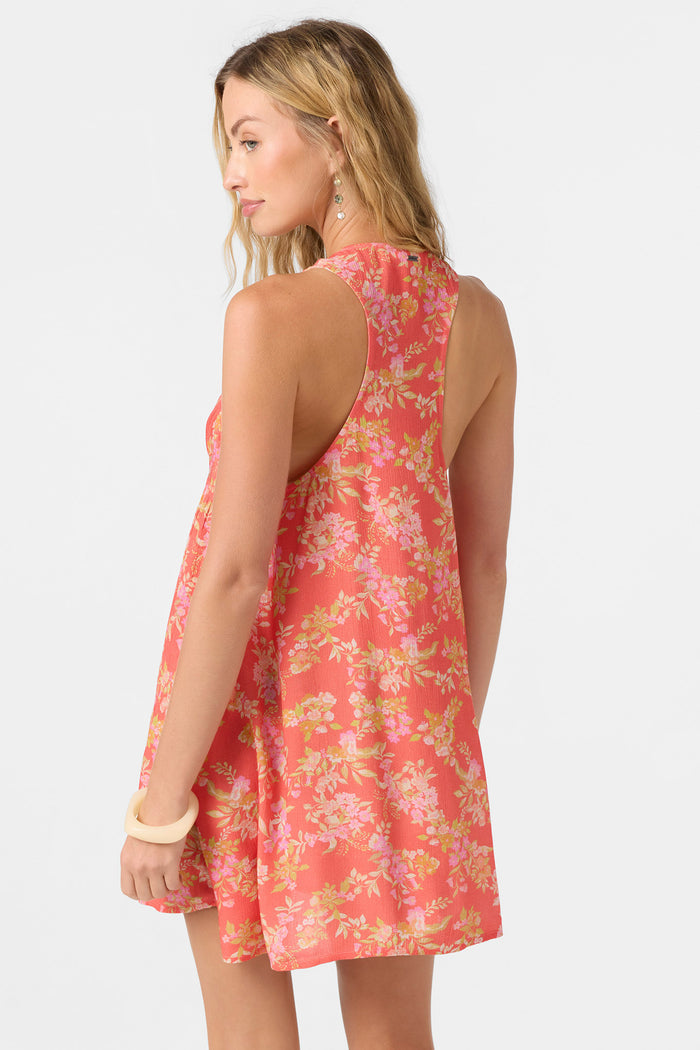 Saltwater Essentials Sarah Printed Dress - Porcelain Rose | O'Neill