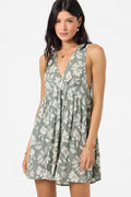 Saltwater Essentials Teddy Printed Mini Cover-Up Dress - Sea Spray | O'Neill