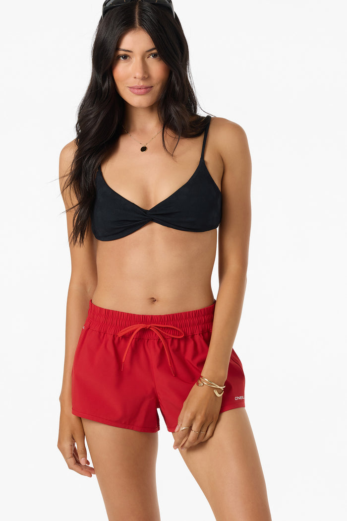 Saltwater Solids Balboa 2" Elastic Boardshorts - Lifeguard Red | O'Neill