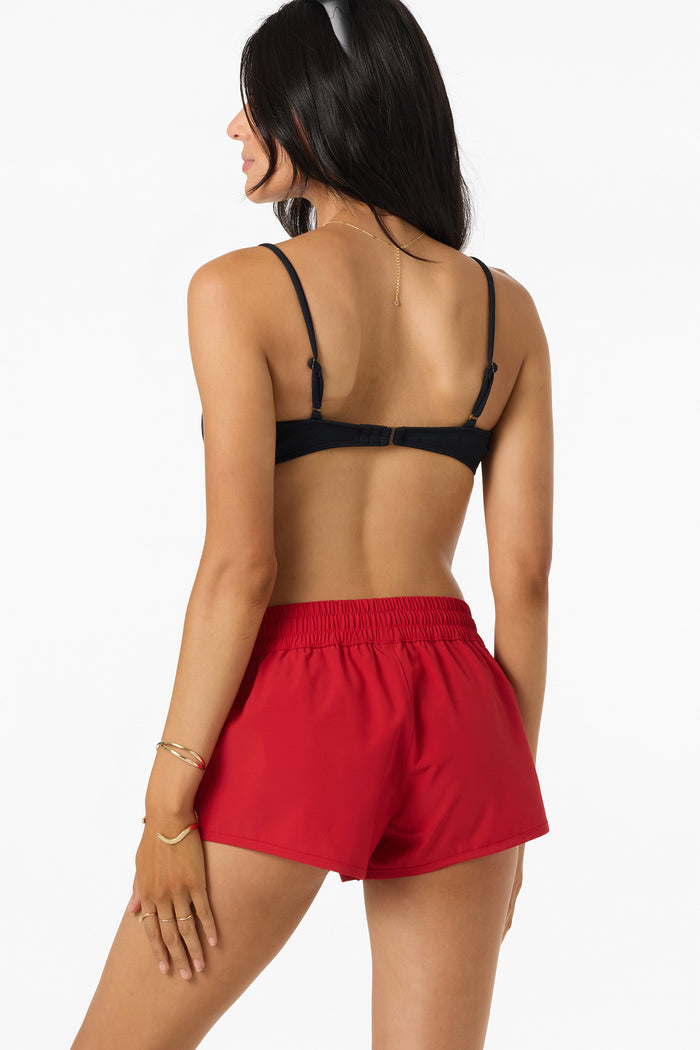 Saltwater Solids Balboa 2" Elastic Boardshorts - Lifeguard Red | O'Neill