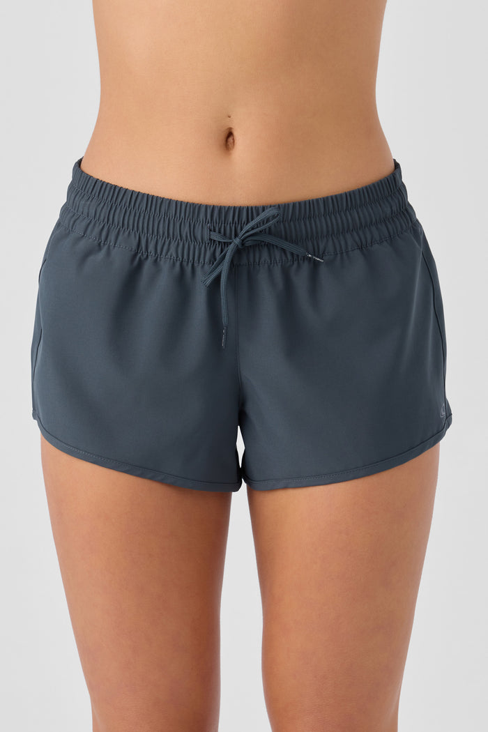 Saltwater Solids Balboa 2" Elastic Boardshorts - Slate | O'Neill
