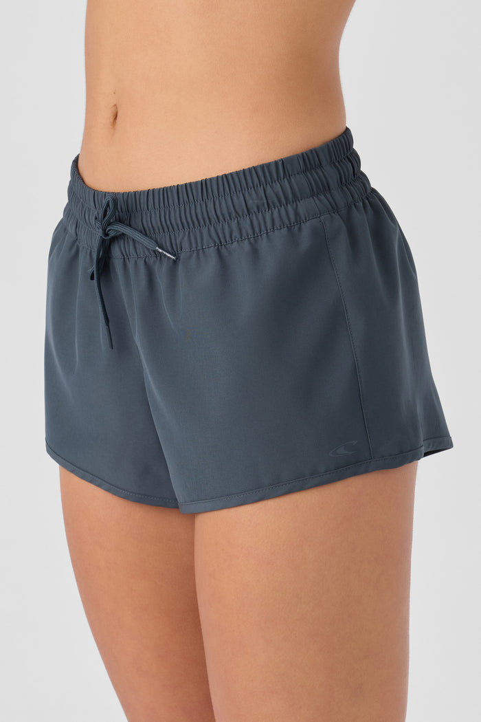 Saltwater Solids Balboa 2" Elastic Boardshorts - Slate | O'Neill