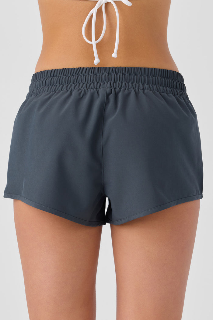 Saltwater Solids Balboa 2" Elastic Boardshorts - Slate | O'Neill