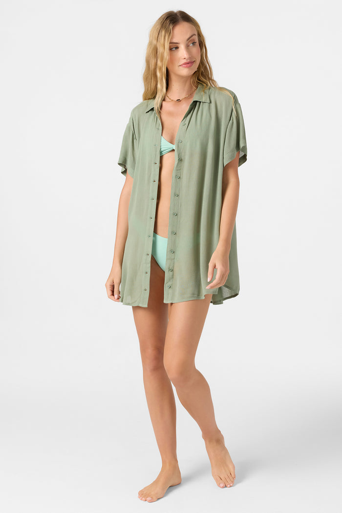Saltwater Solids Carlee Dress - Sea Spray | O'Neill
