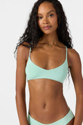 Saltwater Solids Huntington Bralette Top - Opal | O'Neill