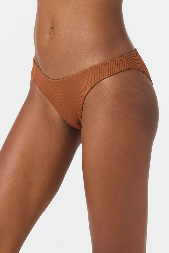Saltwater Solids Rib Rockley Medium Bottoms - Rustic Brown | O'Neill