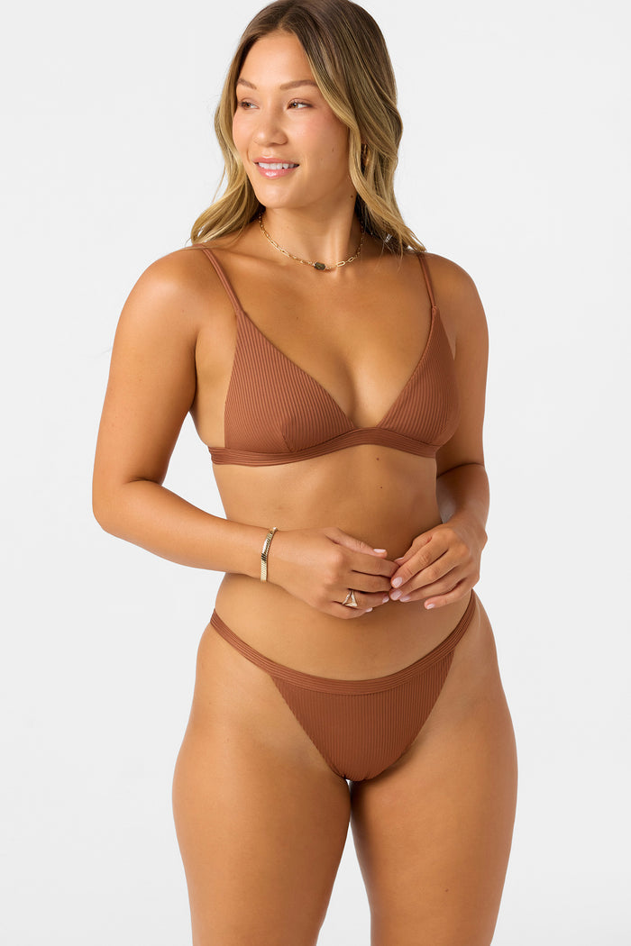 Saltwater Solids Rib Seaside Triangle Top -  | O'Neill
