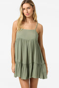 Saltwater Solids Rilee Mini Cover-Up Dress - Sea Spray | O'Neill