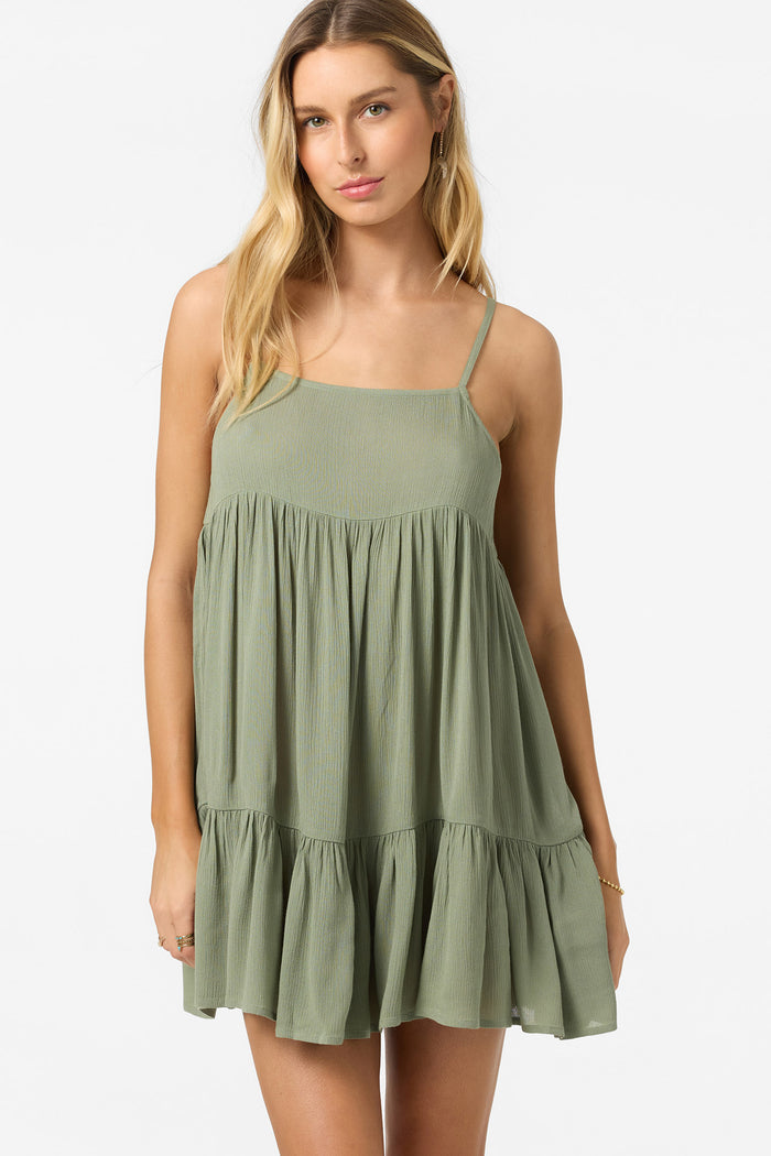 Saltwater Solids Rilee Mini Cover-Up Dress - Sea Spray | O'Neill