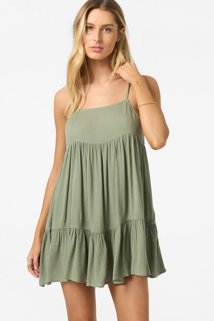 Saltwater Solids Rilee Mini Cover-Up Dress - Sea Spray | O'Neill