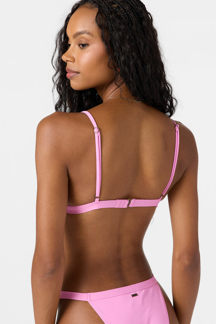 Saltwater Solids Seaside Triangle Top - Begonia | O'Neill
