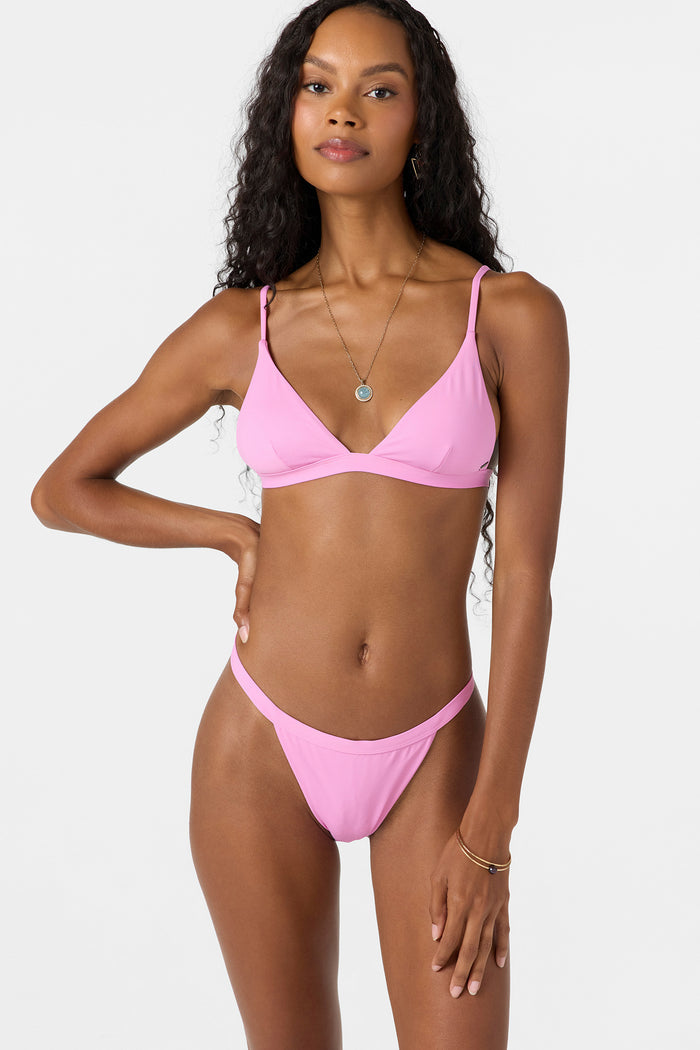Saltwater Solids Seaside Triangle Top - Begonia | O'Neill