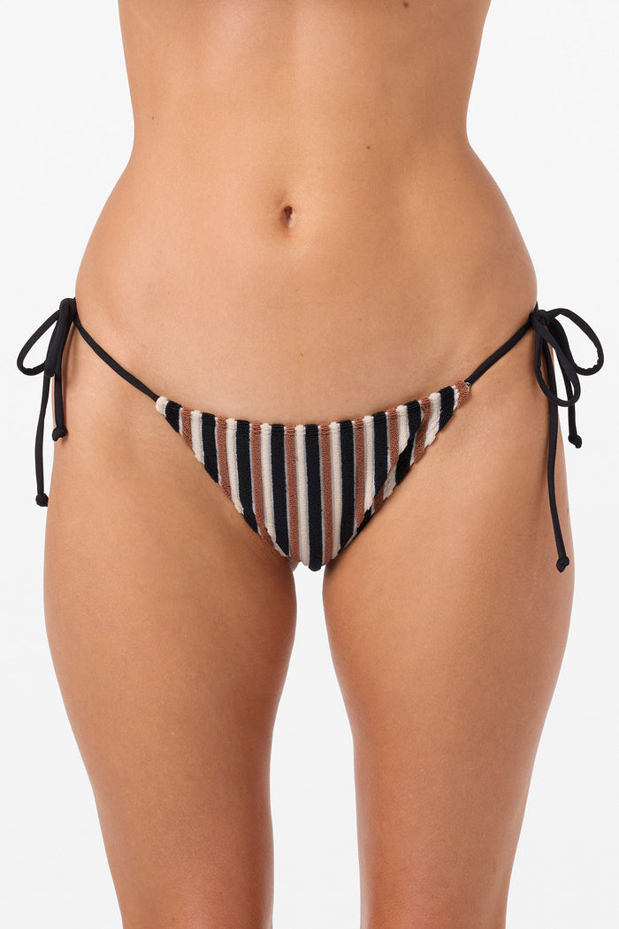 Sand Dollar Stripe Maracas Medium Bottoms - Black | O'Neill
