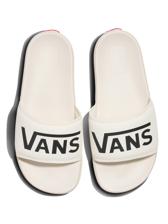 Sandalias Mujer La Costa Slide On Blanca Vans
