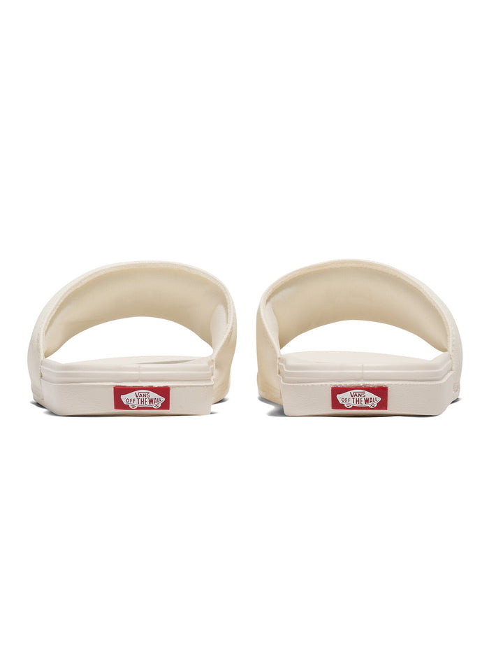 Sandalias Mujer La Costa Slide On Blanca Vans