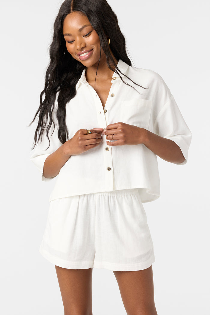 Sanders Button-Up Shirt - White | O'Neill