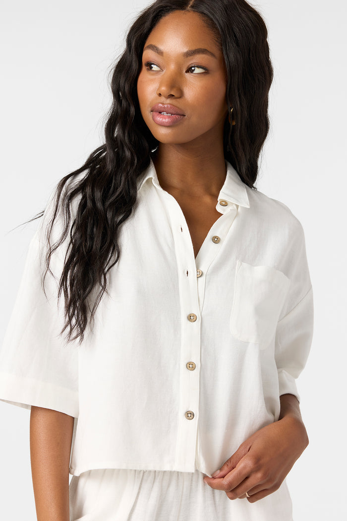 Sanders Button-Up Shirt - White | O'Neill