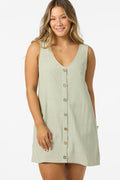 Sanders Mini Dress - Desert Sage | O'Neill