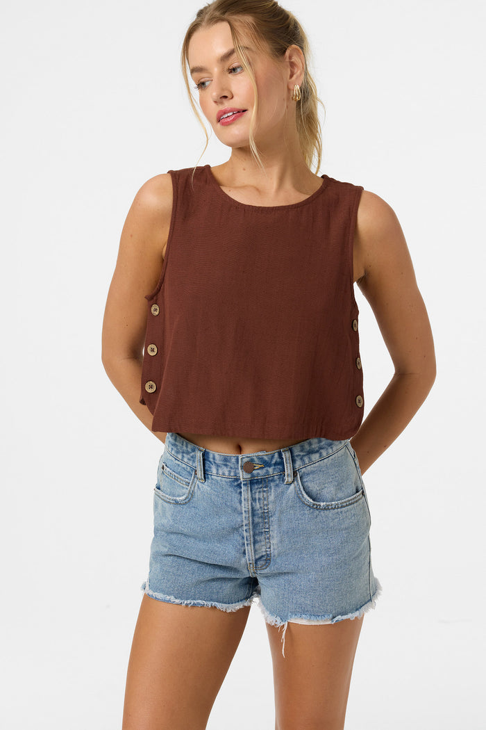 Sanders Tank - Coconut Brown | O'Neill