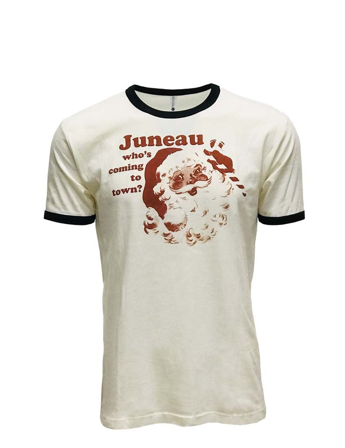 Juneau who's coming to town? Santa Shirt