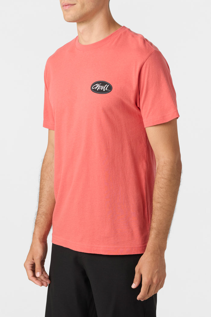 Scrawl Tee - Hot Red | O'Neill