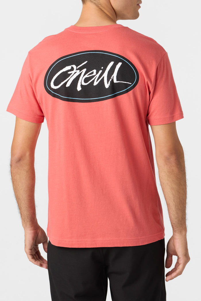 Scrawl Tee - Hot Red | O'Neill