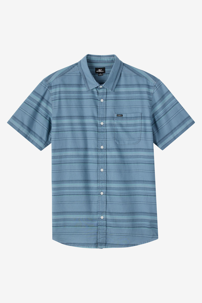 Seafaring Stripe Stretch Standard Fit Shirt - Blue Mirage | O'Neill