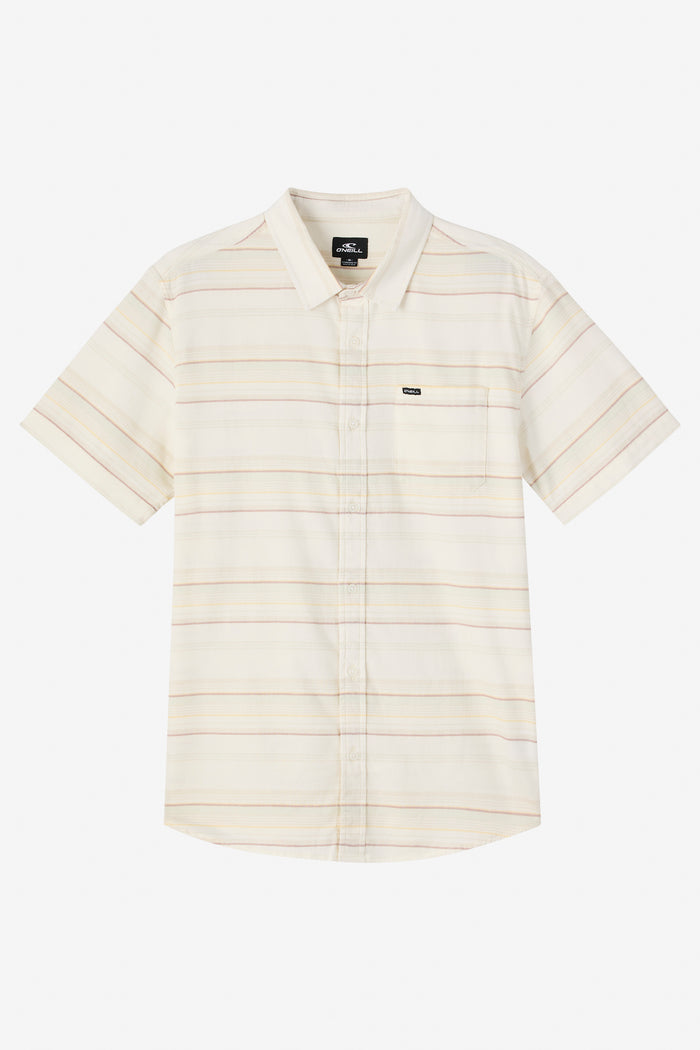 Seafaring Stripe Stretch Standard Fit Shirt - White | O'Neill