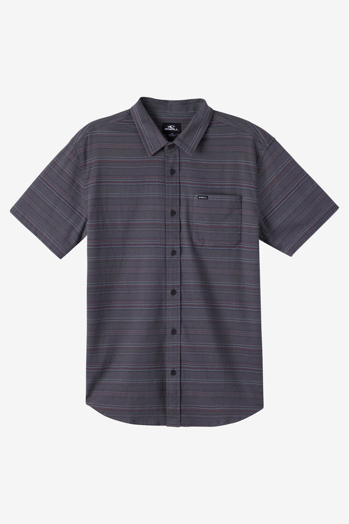 Seafaring Stripe Stretch Standard Fit Shirt - Graphite | O'Neill