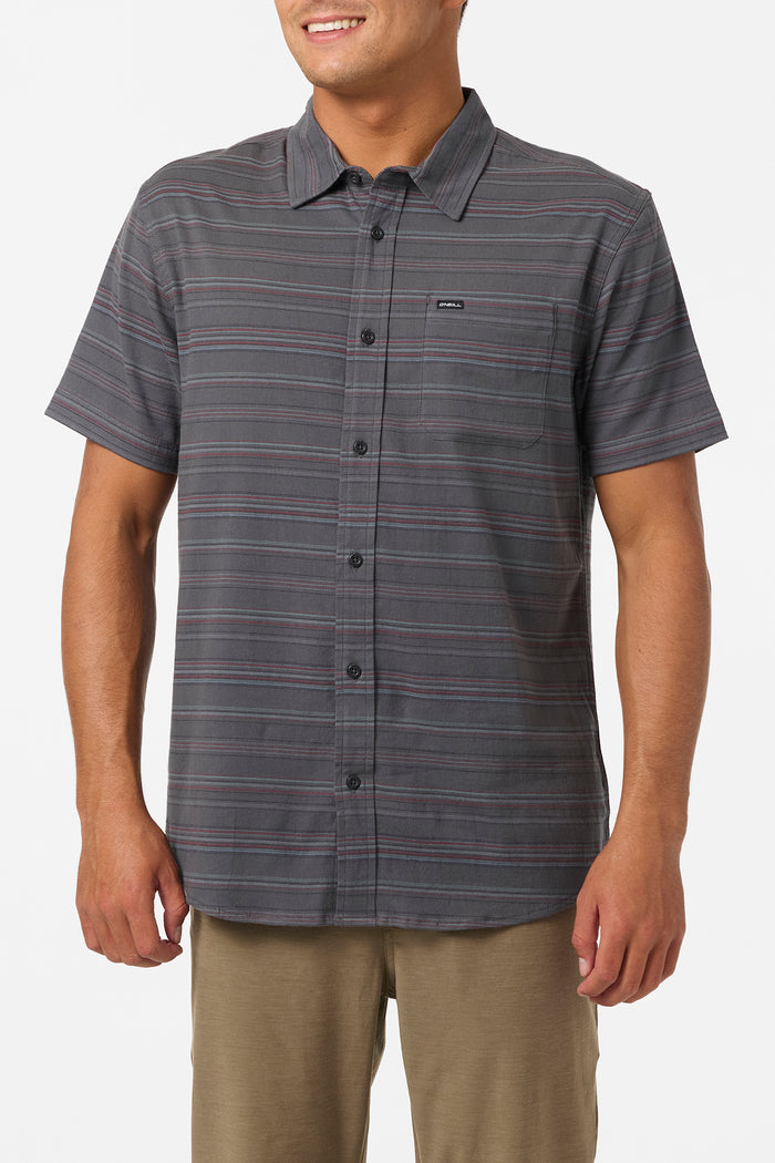 Seafaring Stripe Stretch Standard Fit Shirt - Graphite | O'Neill