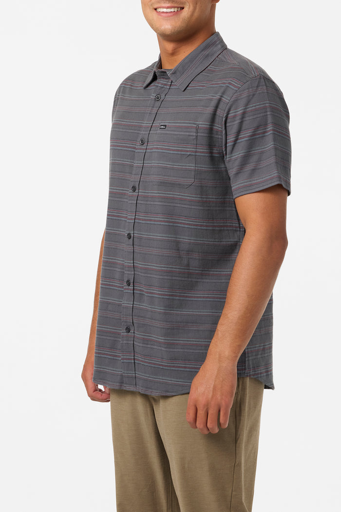 Seafaring Stripe Stretch Standard Fit Shirt - Graphite | O'Neill