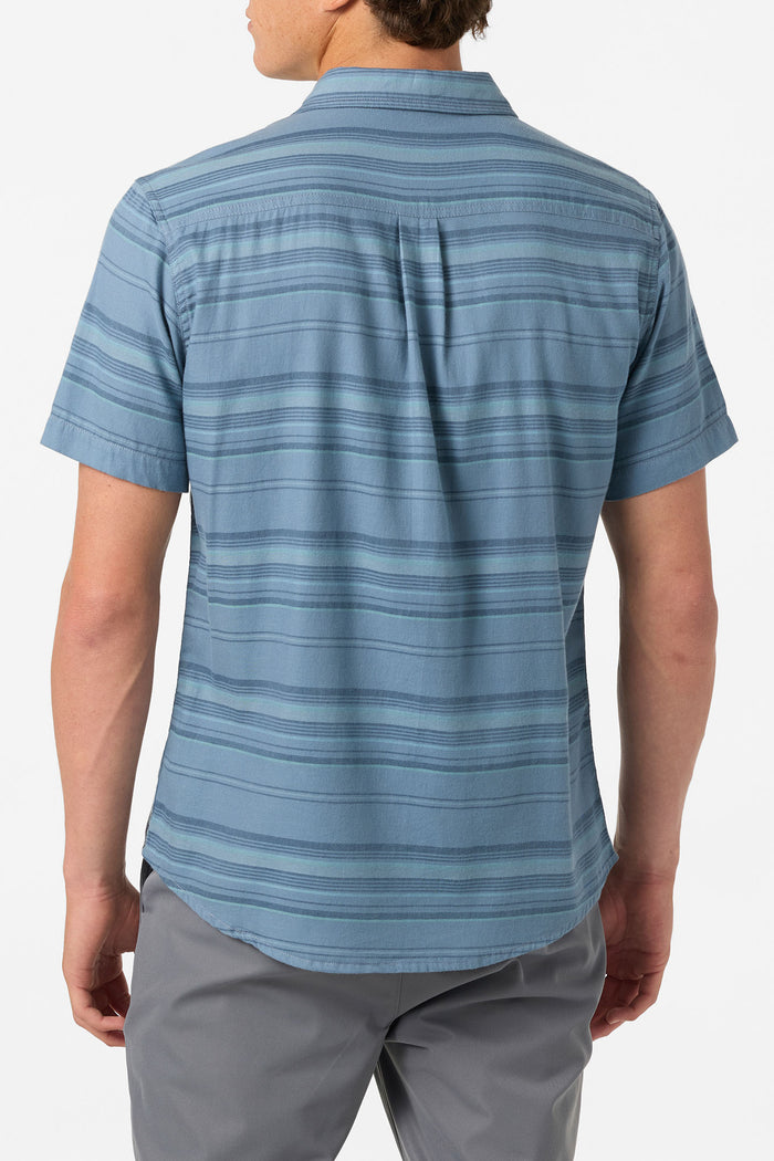 Seafaring Stripe Stretch Standard Fit Shirt - Blue Mirage | O'Neill