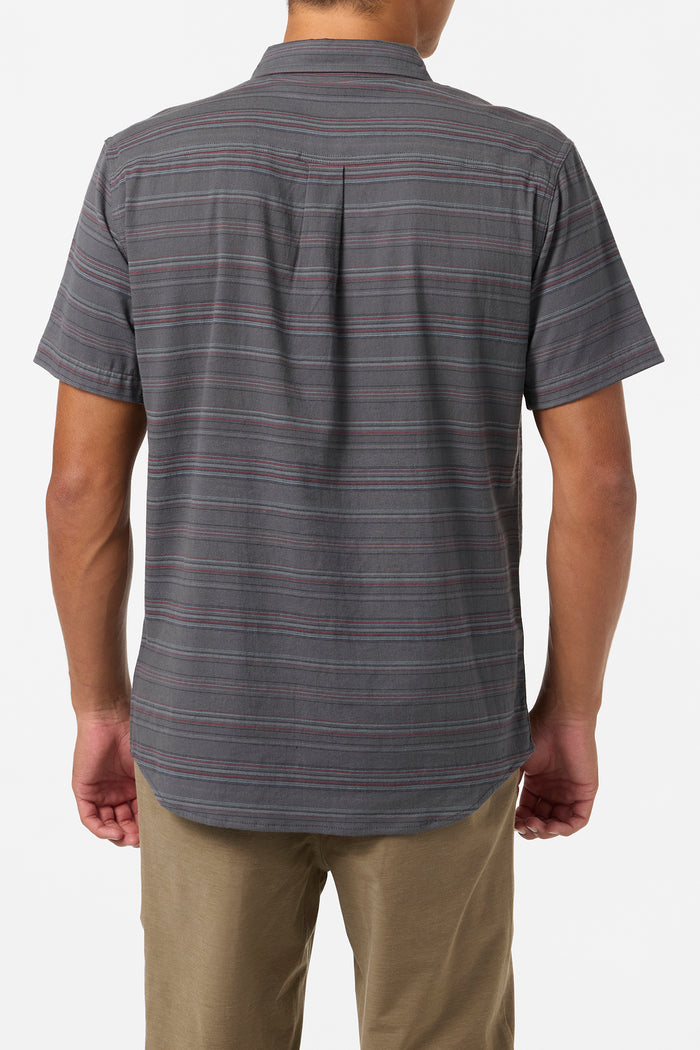 Seafaring Stripe Stretch Standard Fit Shirt - Graphite | O'Neill