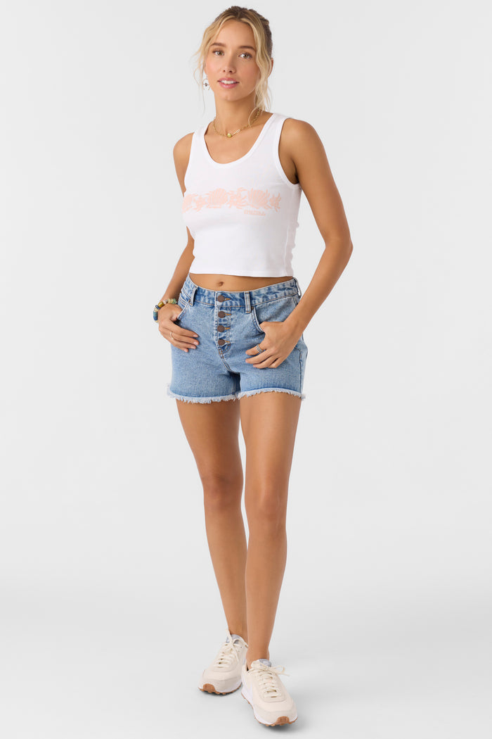 Seashells Tank - White | O'Neill