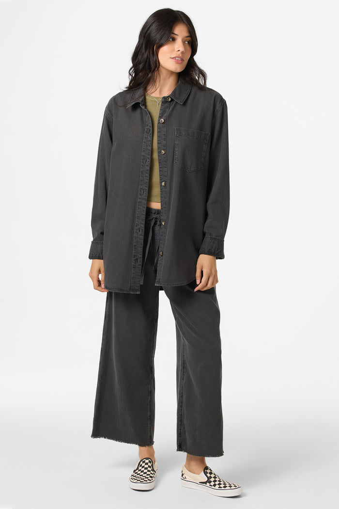 Sevie Shacket - Washed Black | O'Neill