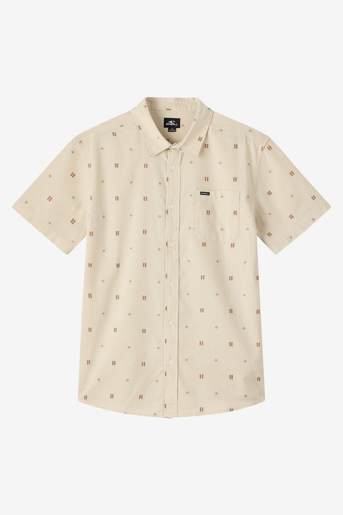 Shields Dobby Standard Fit Shirt - Lt Khaki | O'Neill