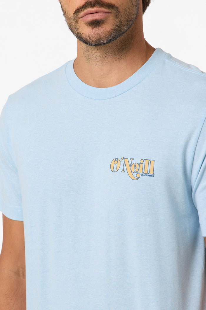 Shop Classic Tee - Sky Blue Heather | O'Neill