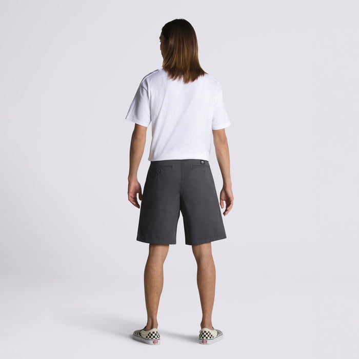 Short Authentic Chino Relaxed Asphalt
