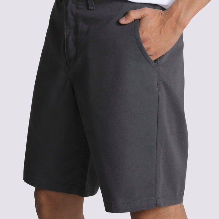 Short Authentic Chino Relaxed Asphalt