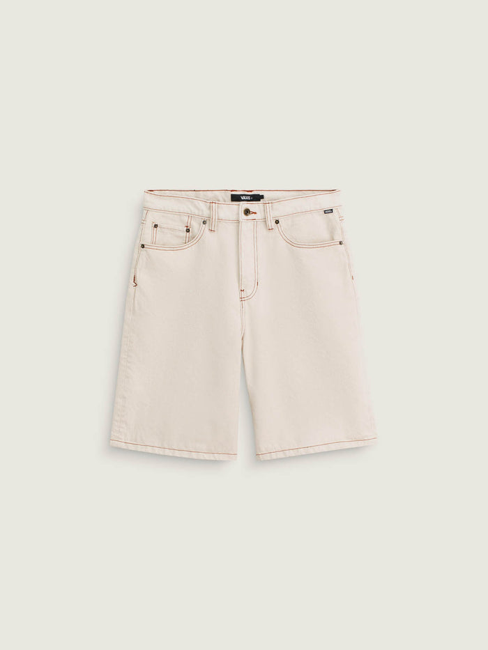 Short Hombre Check-5 Denim Short Beige/Crudo Vans