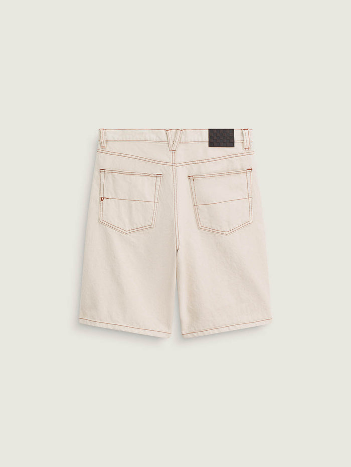 Short Hombre Check-5 Denim Short Beige/Crudo Vans