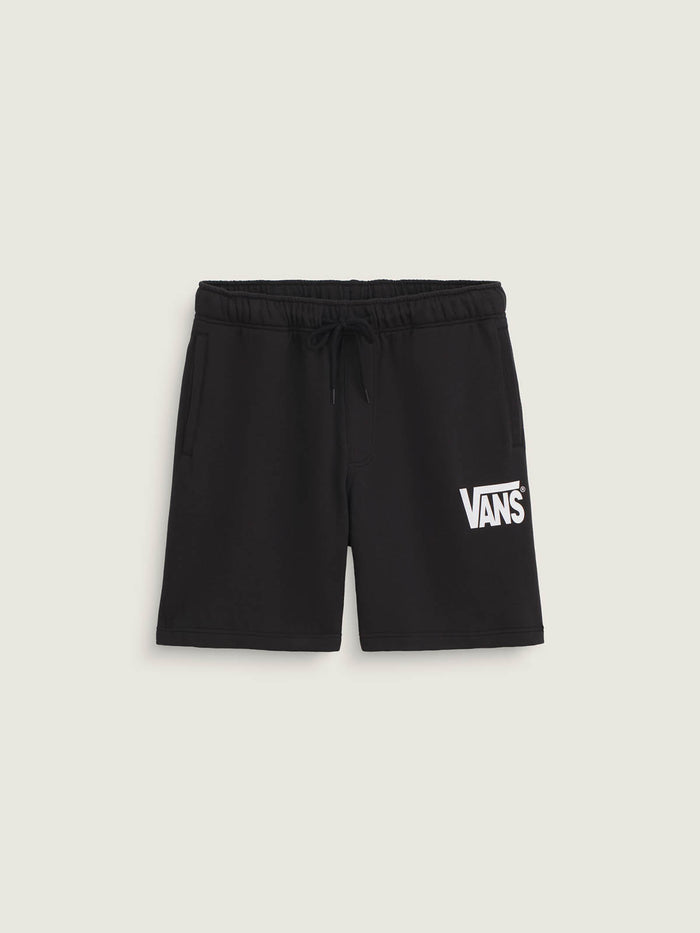 Short Hombre Stretch Logo Fleece Negro Vans